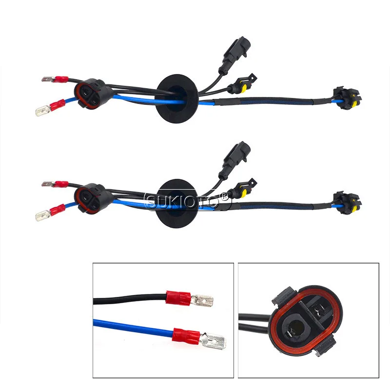SUKIOTO AC 35W Шина CAN, HID, ксеноновый комплект Yeaky H1 H11 HB3 HB4 D2H H7 ксеноновая лампа 4500K 5500K 6500K Hylux 2A88 Canbus HID балласт комплект