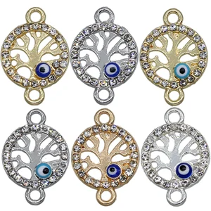 Браслет-капля с двумя отверстиями, 6 шт.