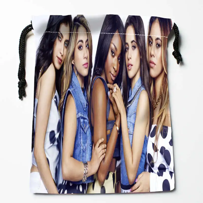 Новое прибытие пятая гармония Drawstring Сумки Пользовательские хранения печатных