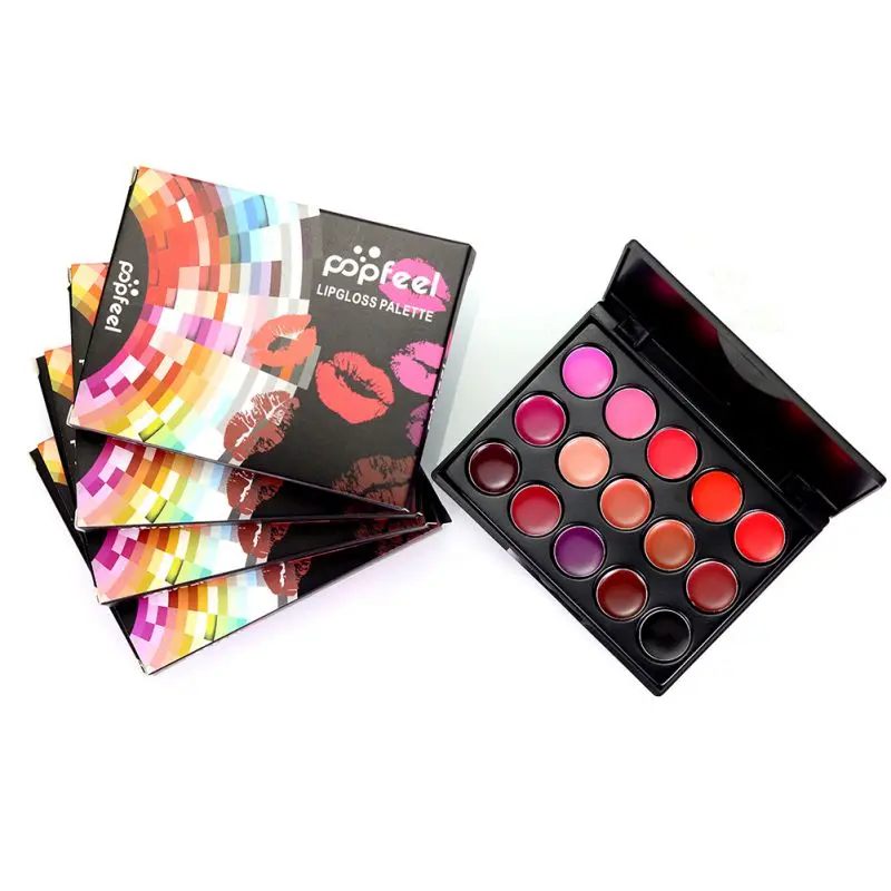 Popfeel макияж Nude Lip бренд косметики длительный мини-пигмент чёрный коричневый