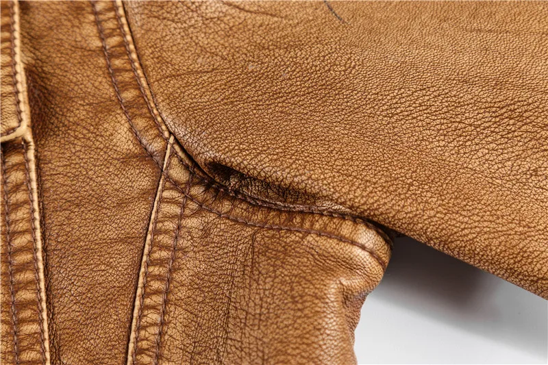 New Fashion Hooded Leather Jacket Men Casual Pockets Biker Motorcycle PU Faux Leather Coats Zipper Bomber Jackets jaqueta couro