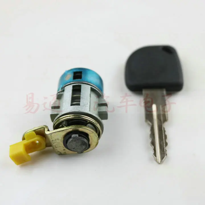 Для Chevrolet Spark левая передняя дверь замок Авто практика цилиндр замка с черным