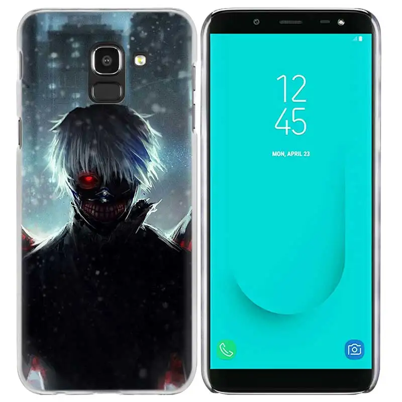 Токио телефон Ghouls чехол для телефона аниме Крышка корпуса для samsung Galaxy J7 J5 Prime J8 J6 J5 J4 Plus A6S A8S A20 A40 Coque