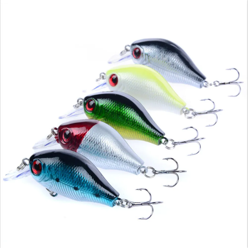 FISHINAPOT Новое поступление 1 шт. небольшая жесткая наживка воблер (6 см)/8 8g Рыбная