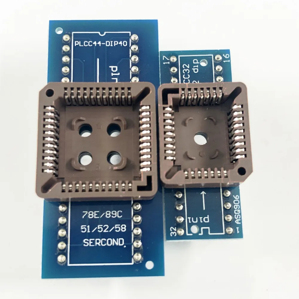 Программируемая розетка PLCC20 PCC28 PLCC32 PLCC44 адаптер BIOS рабочий для RT809H RT809F
