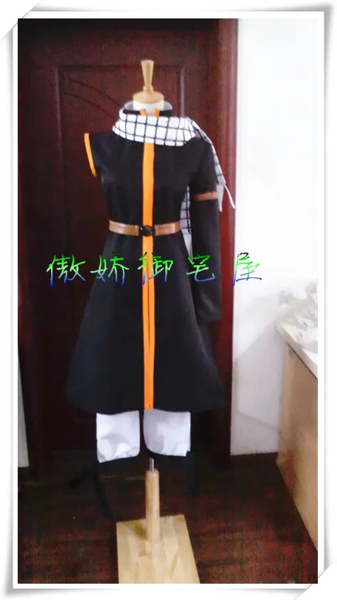 Аниме Сказочный хвост Natsu Dragneel Новый Косплей Костюм унисекс костюмы на