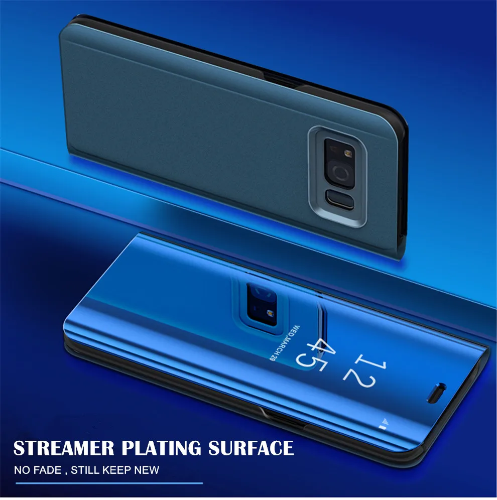 Чехлы с откидной крышкой и подставкой для Samsung Galaxy S6 S7 Edge Plus S8 S9 Note 3 4 5 8 9 чехол A3 A5 J3