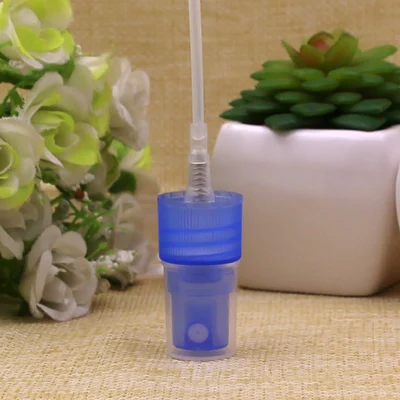 R18 blue 18/20/24R красочные Пластик DIY распылитель для с/х распылитель косметическая жидкость многоразовый контейнер белый/черный/синий(Распылительная насадка насоса - Цвет: R18 blue