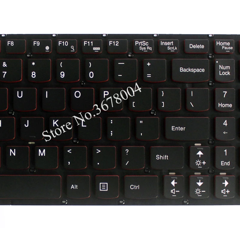 Новая английская клавиатура для Lenovo Y50 Y50-70 Y50-70A Y50-70AM-IFI Y50-70AS-ISE Y70 Y70-70T US ноутбука с