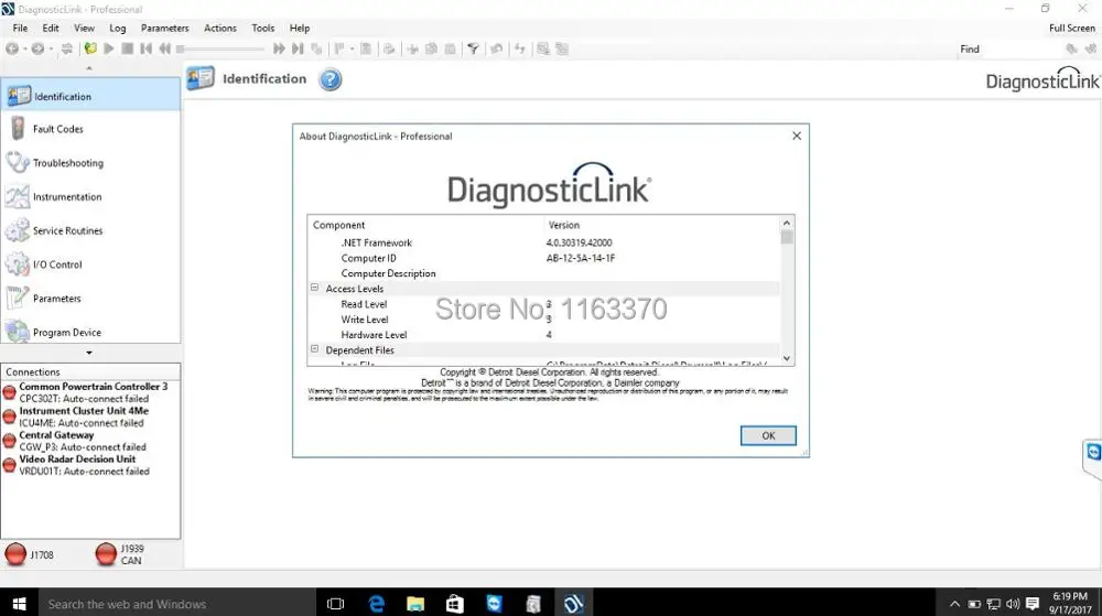 Detroit Diesel Diagnostic Link 8 07 DDDL-профессиональный уровень 3 с дополнительными функциями и