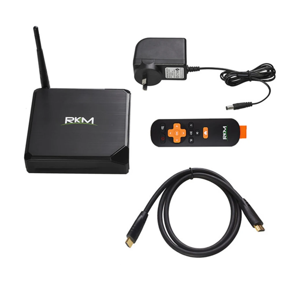 Оригинальная ТВ приставка RKM MK39 Android 7 1 Rockchip RK3399 4 Гб 32 ГБ 2 4G Φ Wi Fi 1000 м USB3.0 Type c