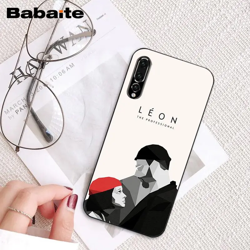 Babaite Leon Matilda Натали Портман постер по фильму телефонная связь для Huawei P20 Mate20 Lite Honor