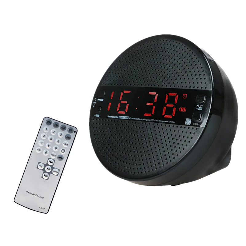 Будильник Bluetooth динамик с пультом дистанционного управления FM Радио