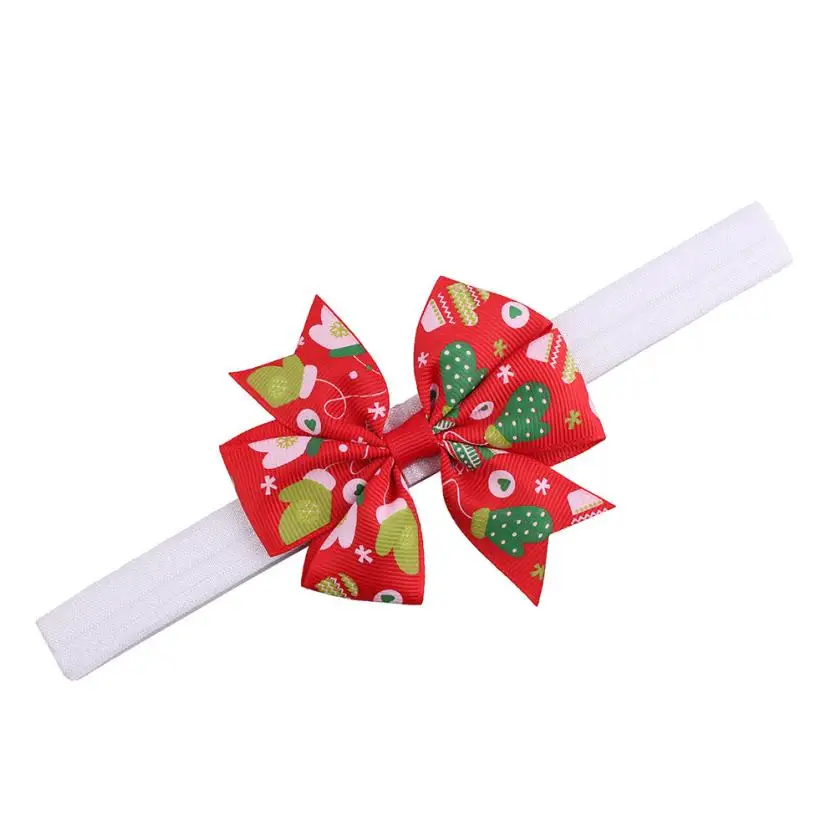 Повязки На Голову doudoulu для девочек, рождественские аксессуары для волос для девушек, повязка на голову с милым бантом, украшение для волос haarspeldjes voor meisjes# WMEW