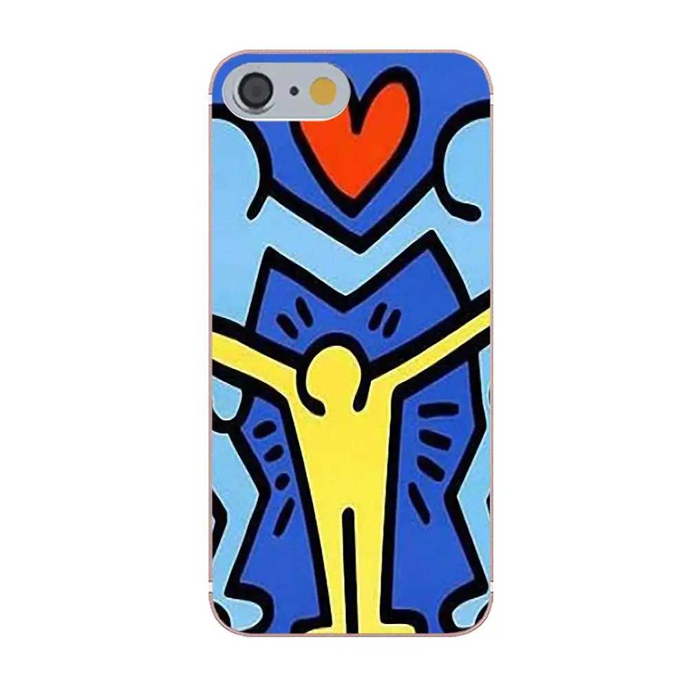 Tpwxnx Keith Haring Art для Sony Xperia Z Z1 Z2 Z3 Z4 Z5 compact Mini Premium M2 M4 M5 T3 E3 E5 XA мягкий модный