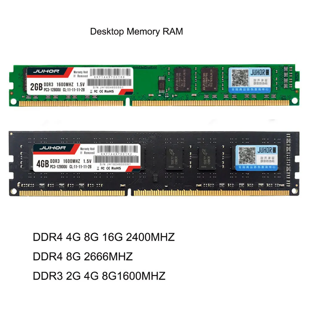 Новая DDR4, 4 ГБ, 8 ГБ, 16 ГБ, оперативная память для ПК, DDR4, 8 ГБ, 2666 МГц, DDR4, 4 ГБ, 8 ГБ, 2400 МГц, DDR3, 2 ГБ, 4 ГБ, 8 ГБ, память для настольного ПК, 240 контактов, Совместимость с системой F1