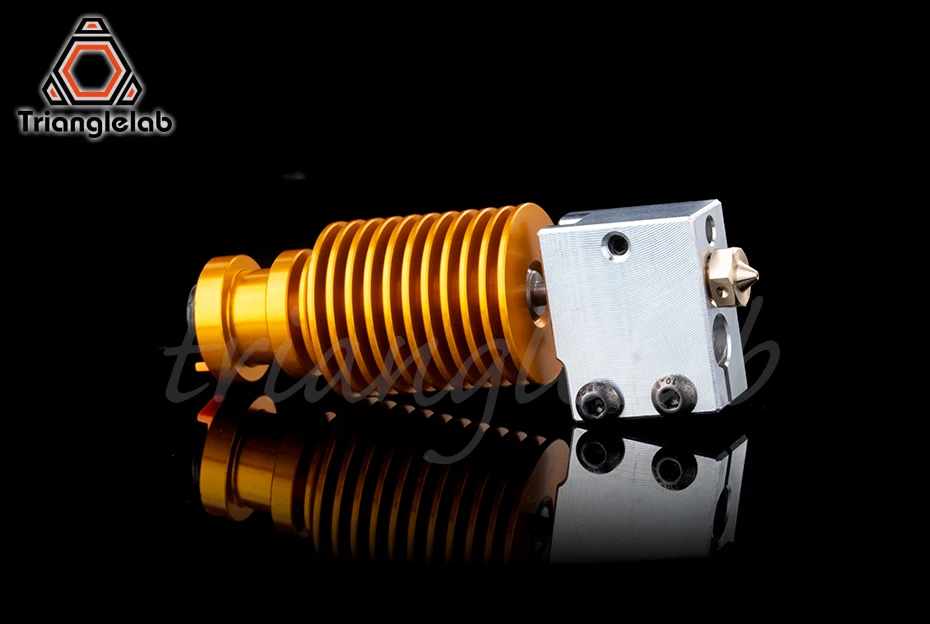 Превосходное качество золотой радиатор v6 вулкан hotend J-нагревательная головка блок теплоотвод сопло для E3D HOTEND для titan экструдер
