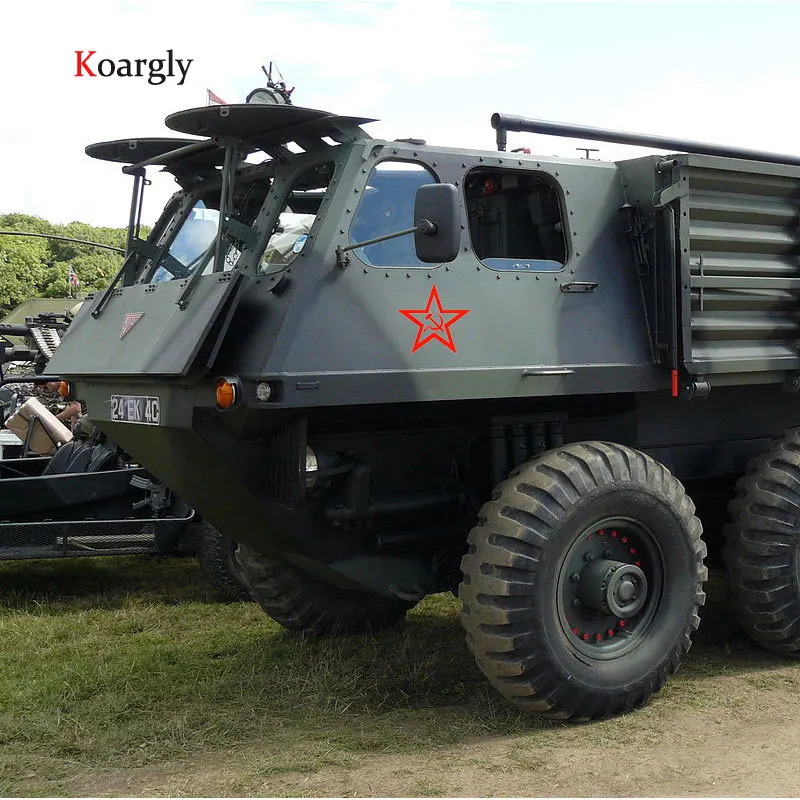Koargly 14*13 7 см и 26*25 Звезда СССР автомобиля стикер Прохладный светоотражающие