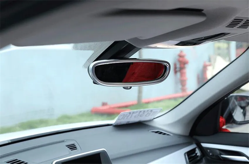 Рамка для автомобильного зеркала заднего вида YAQUICKA Накладка BMW X1 2016 чехлы