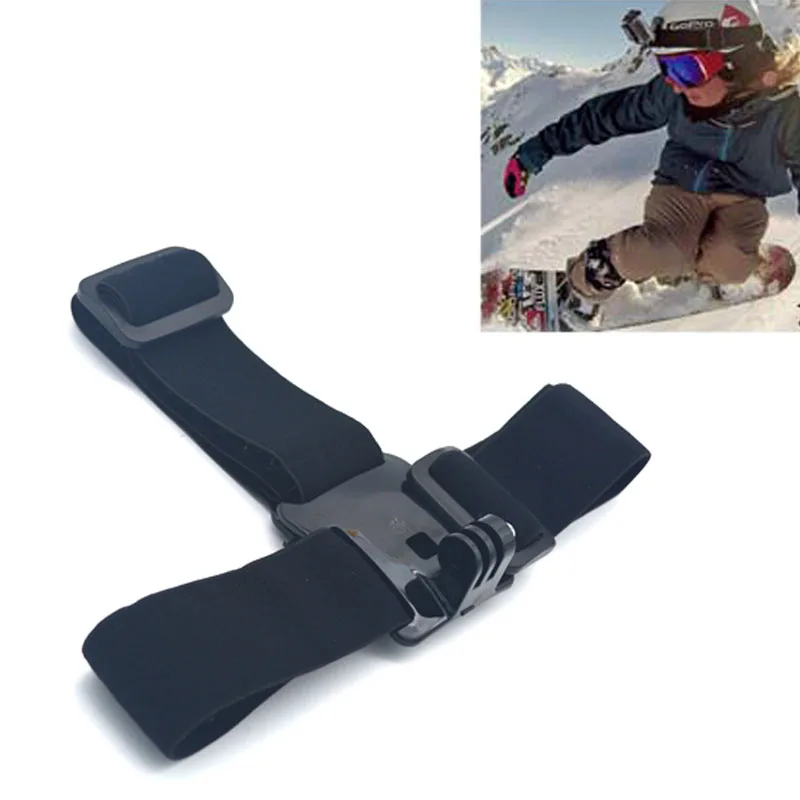 

Elastic Adjustable Head Strap Mount Belt For Gopro Hero 4 5 Xiaomi yi Action Camera For SJ4000 SJ5000 Go Pro Accessories