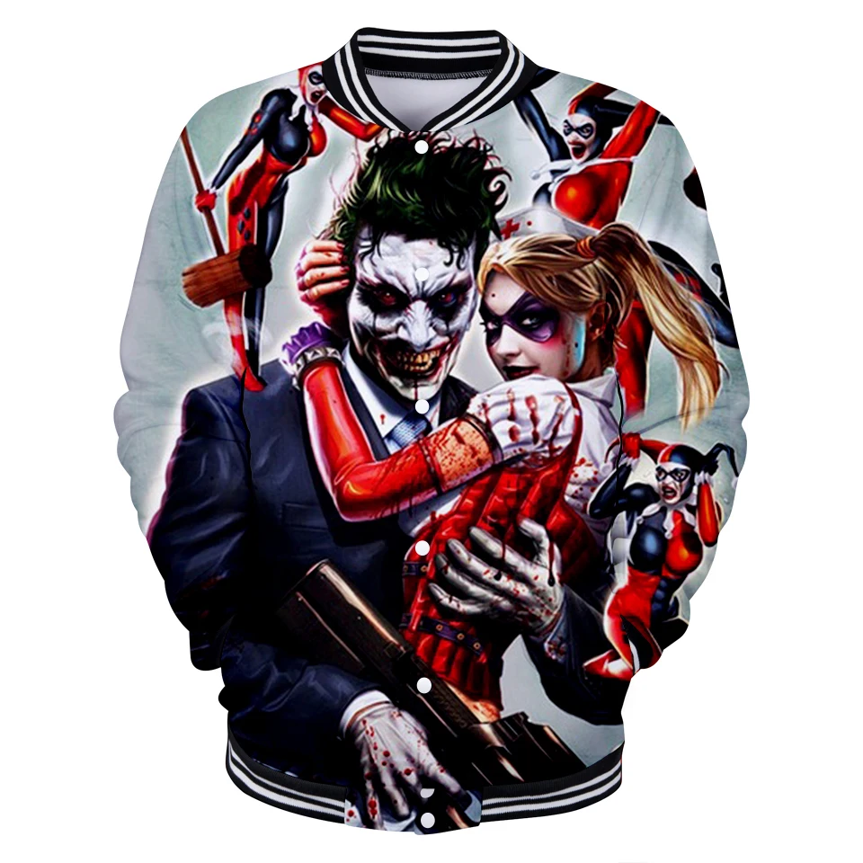 Lucky Friday haha joker 3D зимняя бейсбольная куртка женская/Мужская хип-хоп мода K-Pop Женская