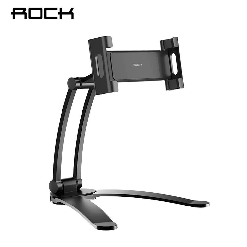 ROCK регулируемый держатель для планшета iPad iPhone 360 градусов Roating настольная