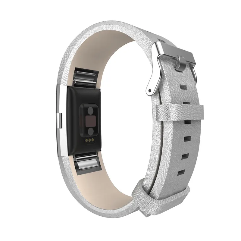 2 в 1: COMLYO для браслета Fitbit charge кожаный браслет ремешок Charge2 Samrt подходит 5 9 8 1 дюймов