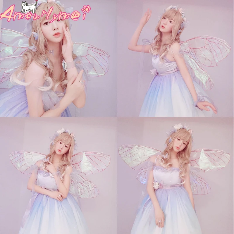 Женский костюм для косплея крылья бабочки Ангела|cosplay costume|butterfly wingshalloween cosplay |