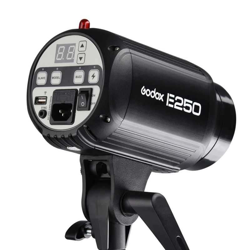 Стробоскопическая вспышка для фотостудии Godox E250 Pro 250 Вт 220 В и 110 В|Фотовспышки| |