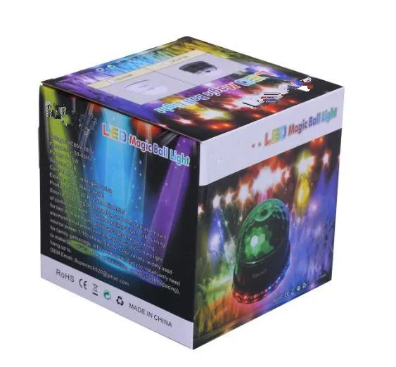 2016 высокое качество ЕС США светодио дный Plug LED Цвет изменения RGB Звук