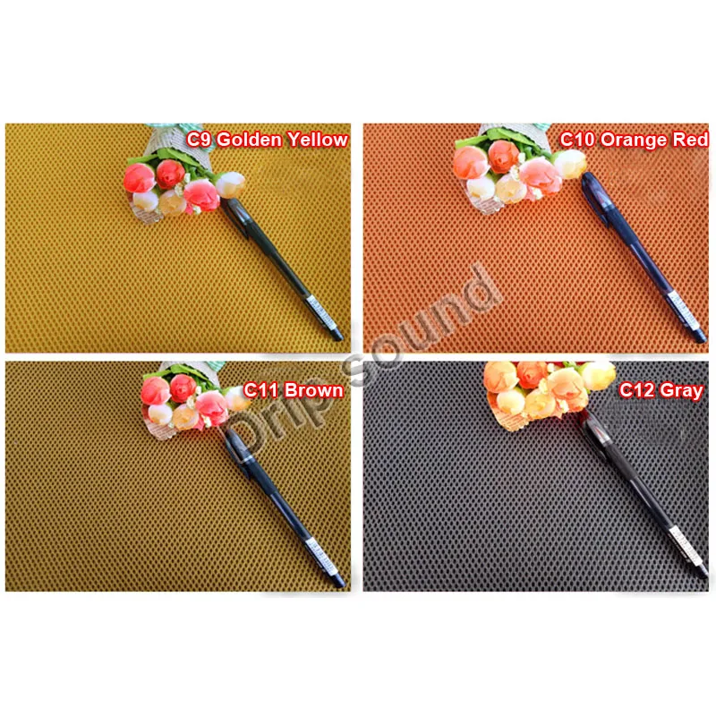 Много цветов Пылезащитная ткань для динамика гриль защиты от пыли 1 4x1