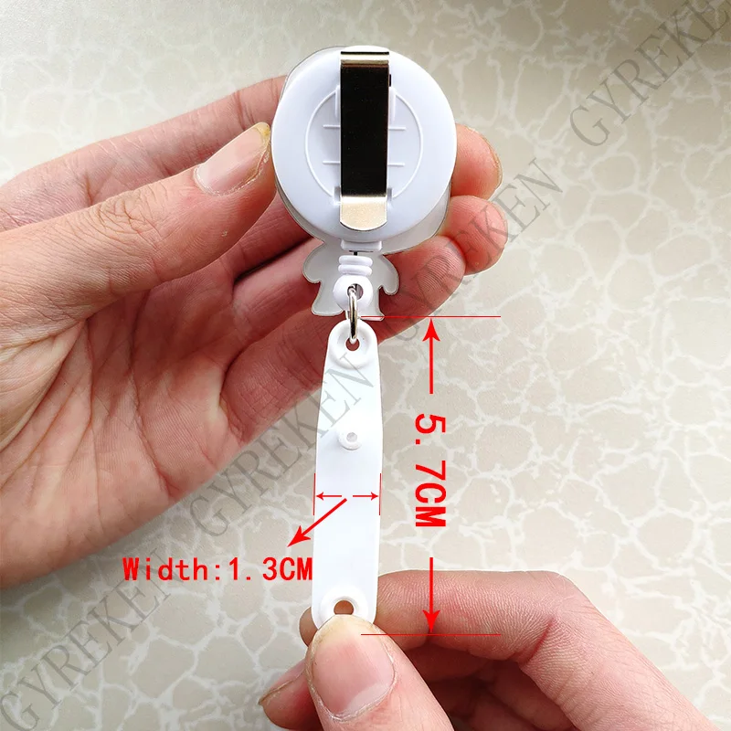 7 шт смолы цветок с бриллиантом раскладной держатель для бейджа студент