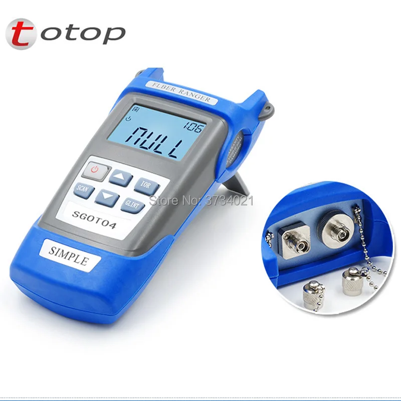 SGOT04 OTDR 60 км Оптическое волокно Ranger 1310/1550nm SM Мини оптический кабель локатор