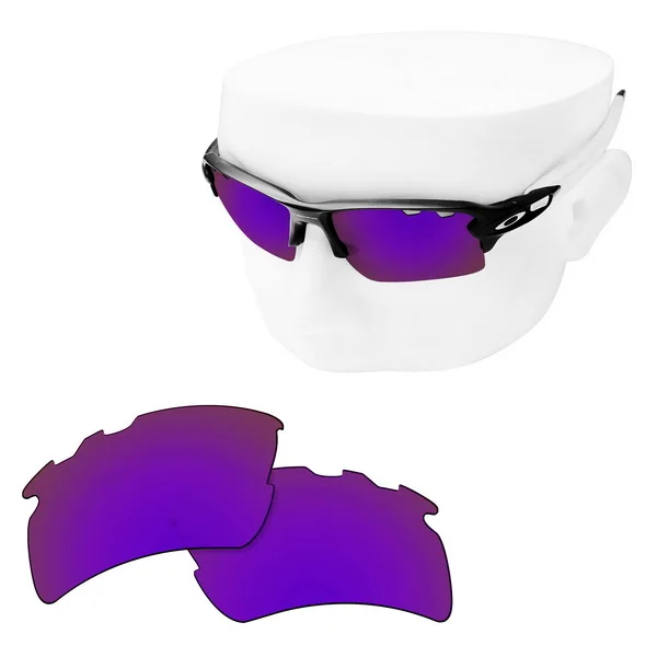 Purple OOWLIT Анти-Царапины Сменные линзы для-солнцезащитные очки Oakley Antix травления поляризованных солнцезащитных очков - Цвет линз: Purple