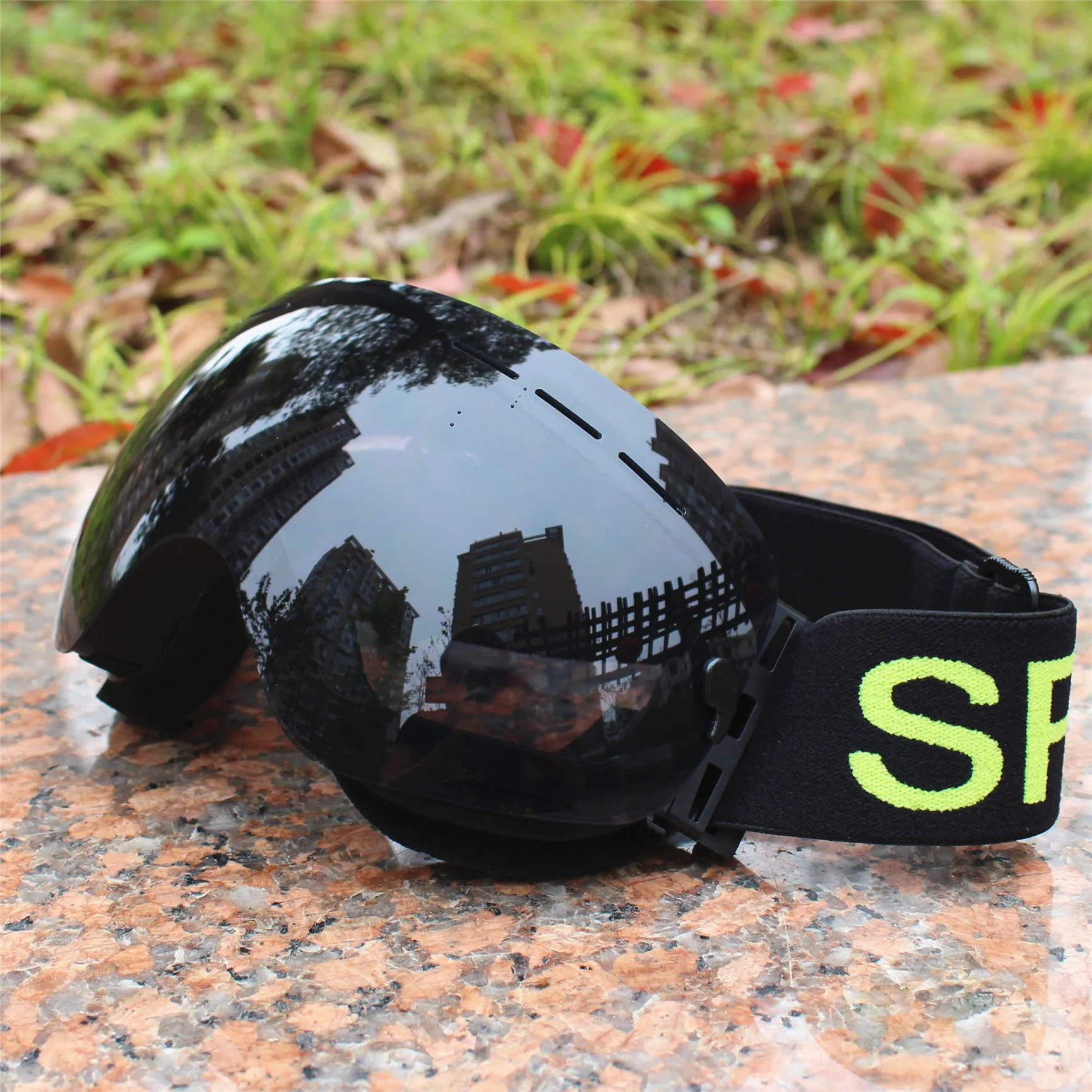 

Big lens ski goggles layer UV400 anti-fog big ski mask glasses sunglasses skiing men women snow snowboard