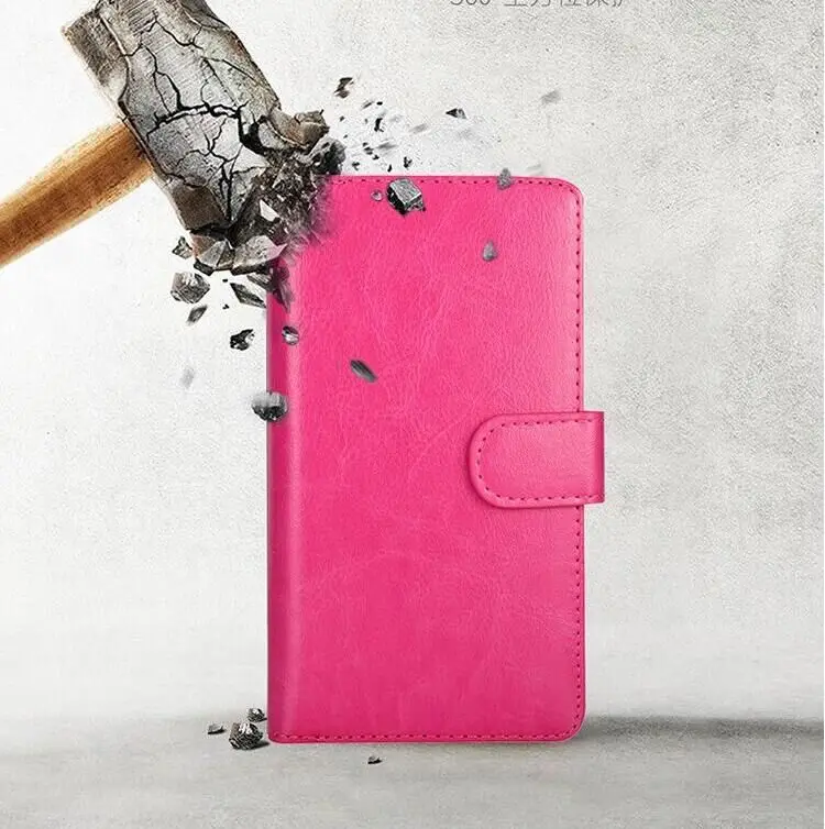 Крейзи Хорс Чехол-книжка с 2 держатель для карт и отдельным отсеком LG L65 D285 D280 L70 D320