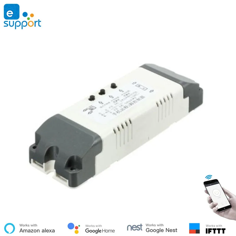Система домашней автоматизации 2 wifi реле канала с RF433 пульт дистанционного управления мотором wifi переключатель alexa совместимый - Комплект: 7-32V WiFi only