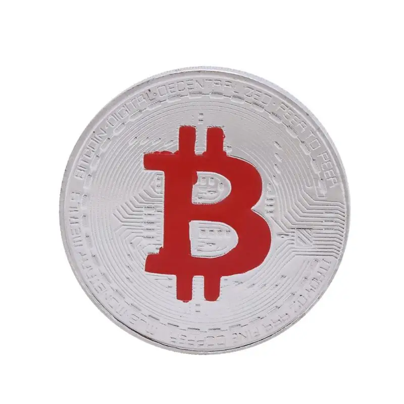 Бронзовый физический Биткоин Casascius Бит монета BTC с футляром подарок