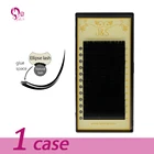 J  S 1 лоток новый тип эллиптическихплоских мягких ресниц для наращивания Бесплатная доставка 0,15x0,07 мм, толщина 0,20x0,07 мм