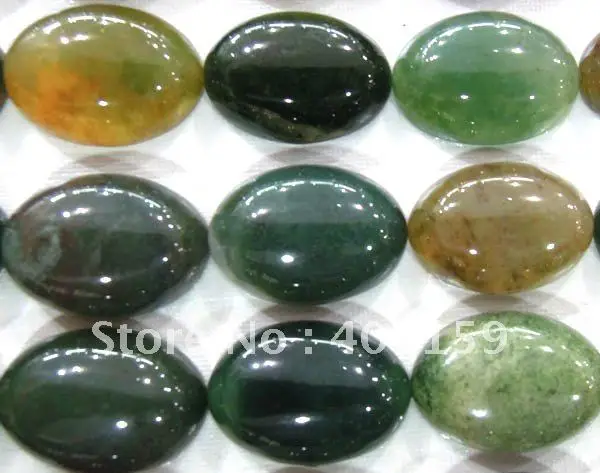 10x14 мм Овальный индийский агат кабошон драгоценный камень ювелирные бусы для