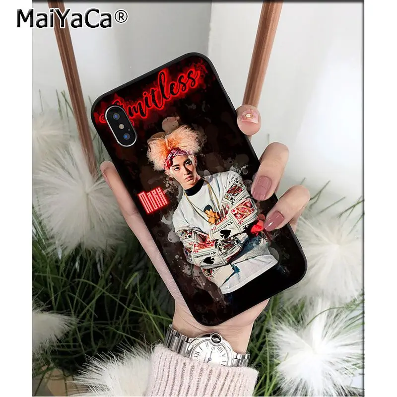 MaiYaCa Nct 127 мягкий черный чехол для телефона из ТПУ Apple iPhone 8 7 6 6S Plus X XS MAX 5 5S SE XR |