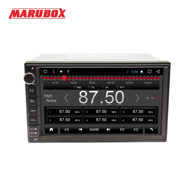 Универсальный мультимедийный плеер MARUBOX 7A707DT8 2Din Android 8 1 Восьмиядерный процессор 7