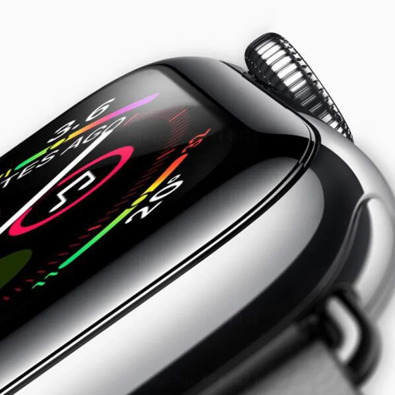 Для Apple Watch Series 4 40 мм 44 закаленное стекло 3D изогнутый край Полное покрытие