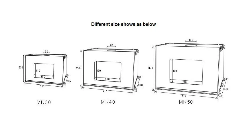 SANOTO Фотография Light Box Studio MK40 для сети/онлайн продавец | Электроника