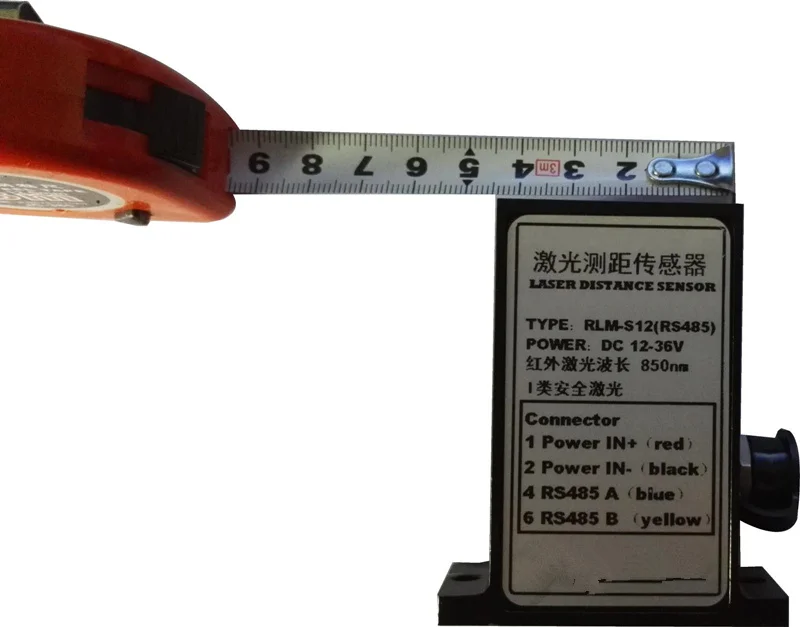 

4-20mA PLC High frequency infrared laser ranging sensor module range finder outdoor electronic ruler 12m Laser Distance Sensor