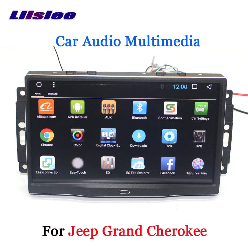 Liislee автомобильный Android 6,0 gps навигация Мультимедиа для JEEP Grand Cherokee Радио BT HD экран Аудио Видео Без CD DVD плеер системы
