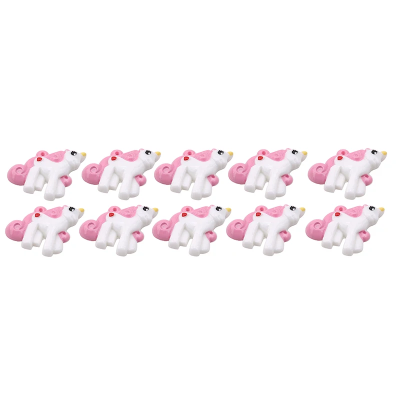 10 шт/лот плоские задние ремесла полимерные кабошоны аксессуары Kawaii пластиковые