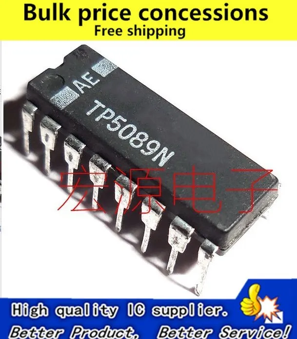 

Free shippin 10pcs/lot TP5089 TP5089N DIP-16 IC