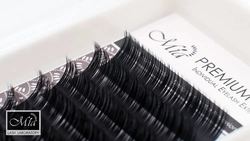 [0.20/.25 J/B/C/D/D+/L] Mia Synthetic Mink Eyelash Extension Individual Semi Permanent | Красота и здоровье