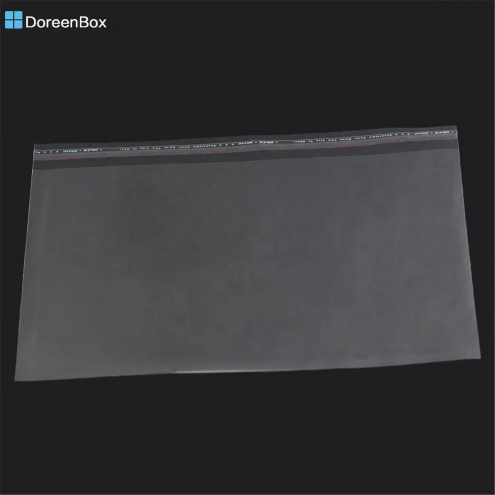Самоклеящиеся пластиковые пакеты Doreen Box hot 50 шт. 22x20 см (рабочее пространство 22x17